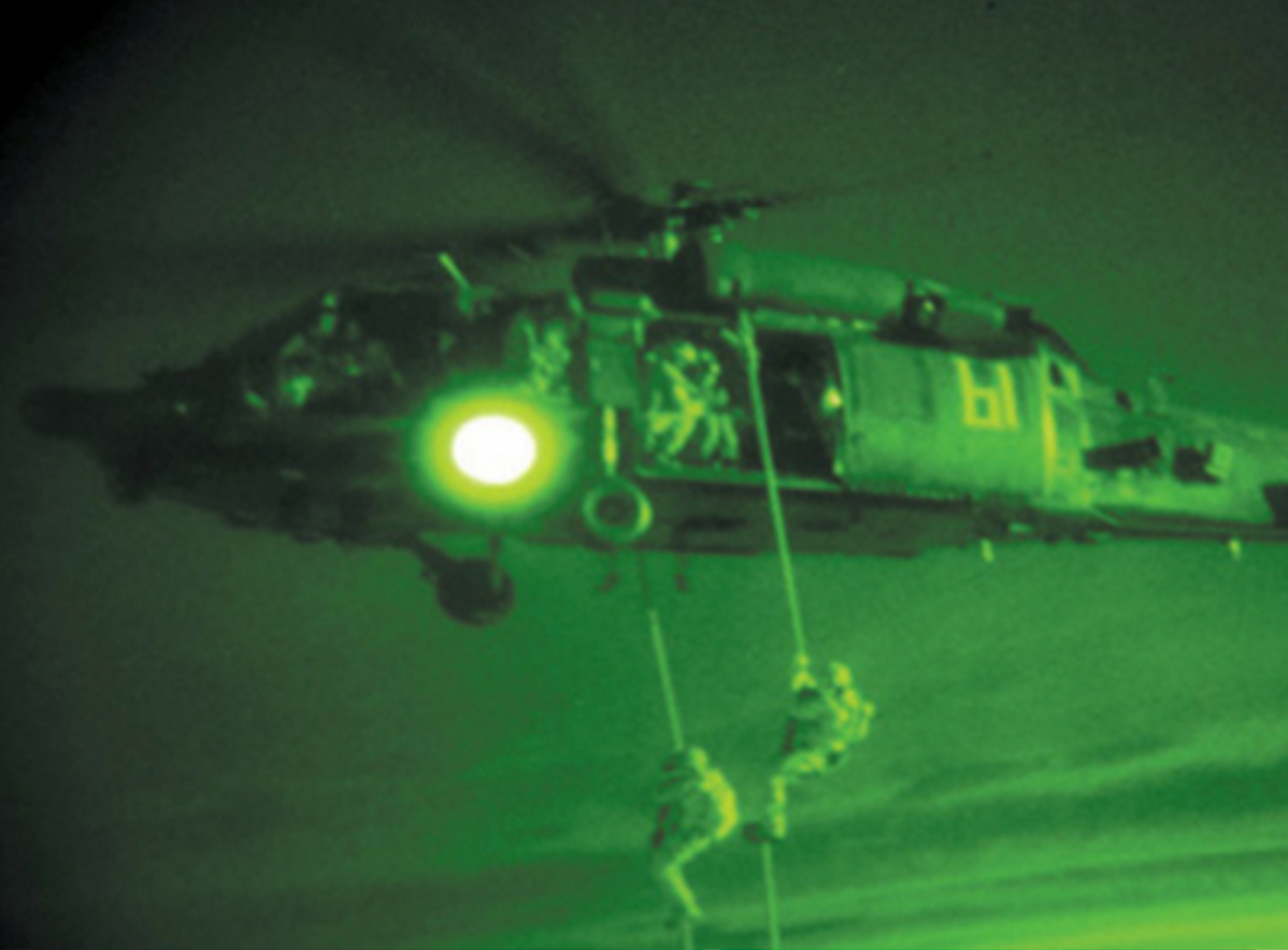 Night Vision Goggle Training Tier1 Helicopters